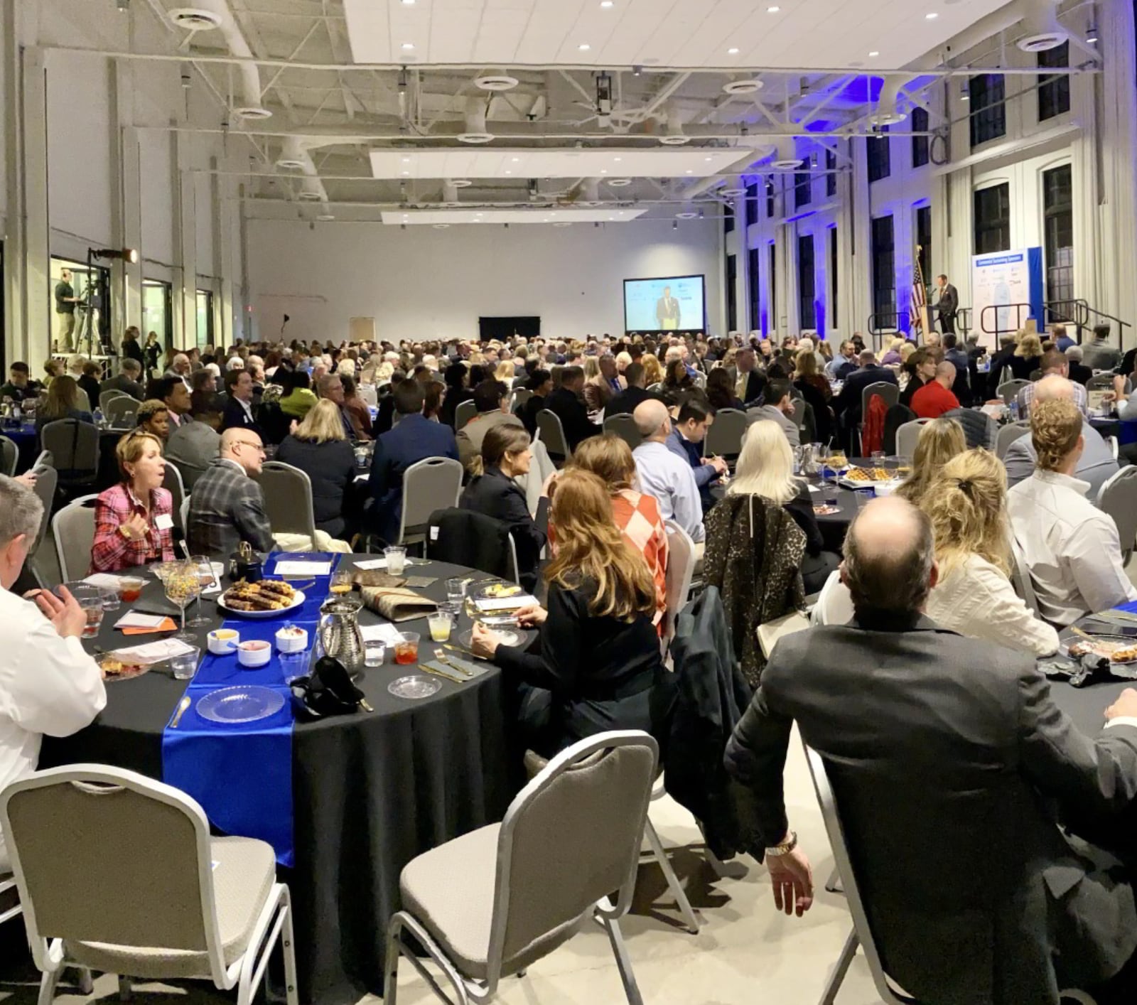 Five-hundred guests attended the annual Greater Hamilton Chamber of Commerce annual meeting on Jan. 27, 2023 at Spooky Nook Sports at Champion Mill. CONTRIBUTED