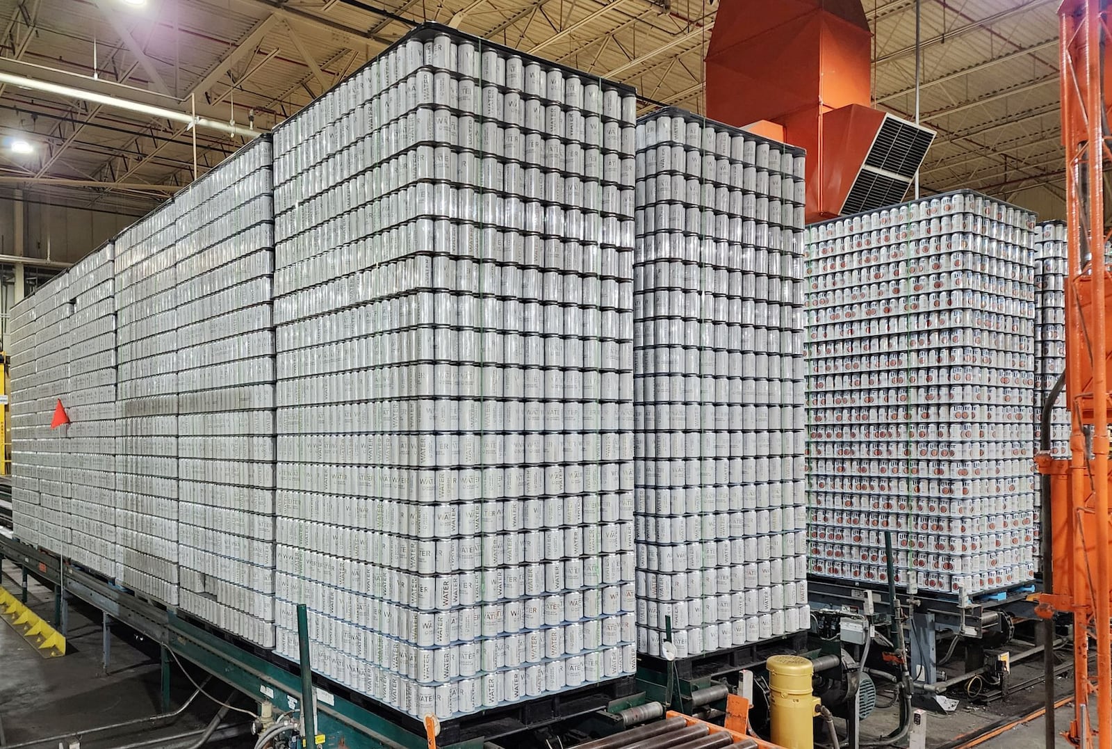 Molson Coors Trenton Brewery paused operations on one of its canning lines Monday, April 17 to produce 400,000 cans of water in anticipation of providing aid to communities across the country affected by hurricanes, tornadoes, winter storms, wildfires and other emergencies in the year to come.

Since Molson Coors' canned water donation program launched in 2017, more than 2 million cans of clean drinking water have been provided to local governments and non-profit agencies as communities recovered from natural disasters. NICK GRAHAM/STAFF