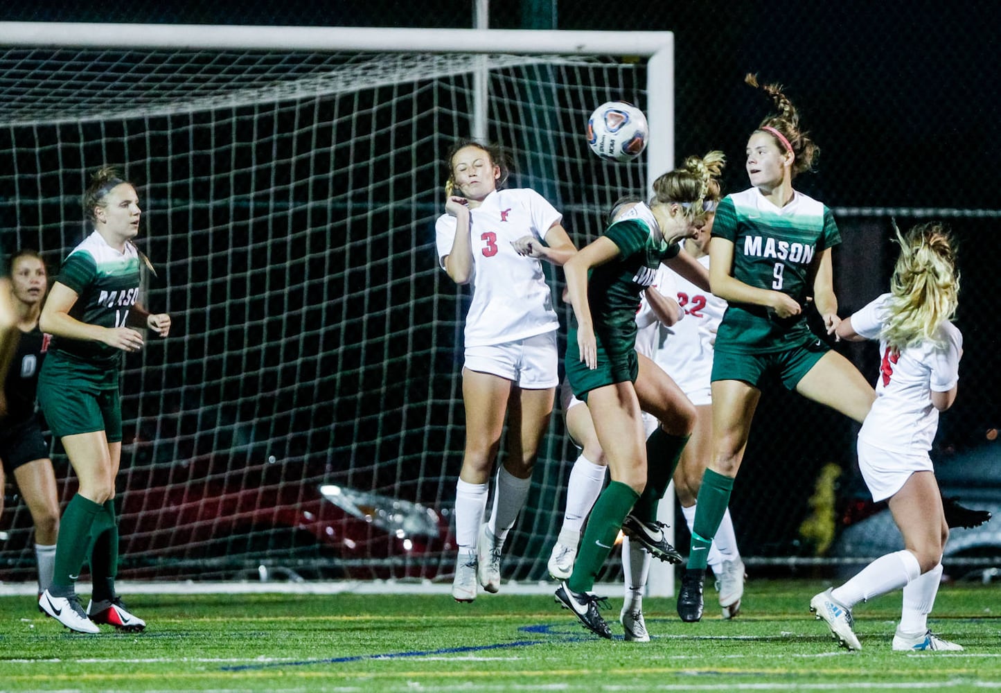 Mason vs Fairfield girls soccer