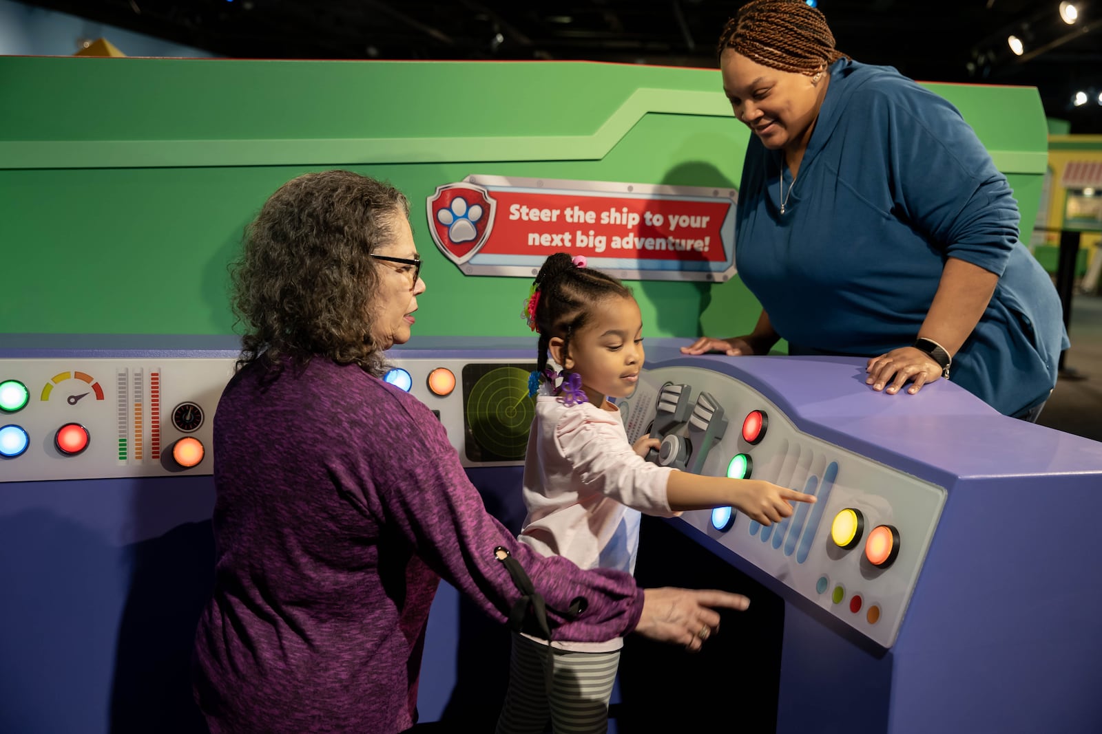 The PAW Patrol Adventure Play exhibit opened in February at The Children's Museum of Indianapolis and will run though July 28, 2019.