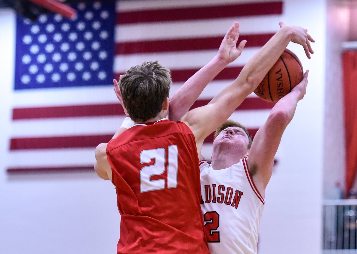 Madison vs Carlisle basketball