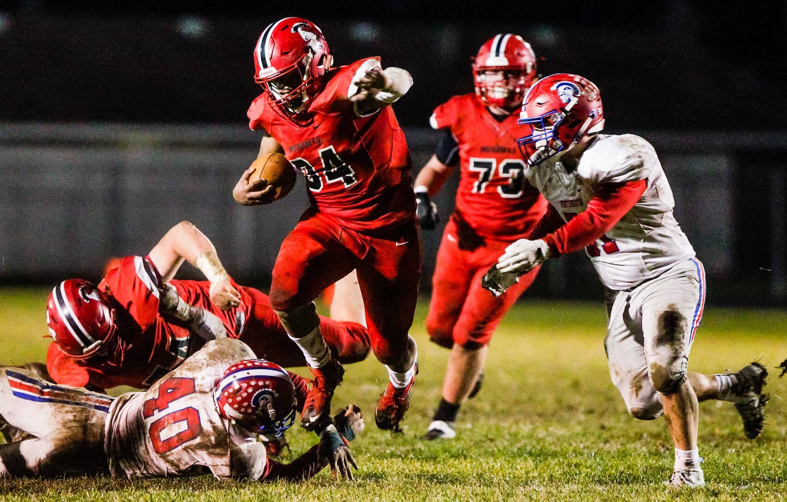 Madison vs Portsmouth playoff football