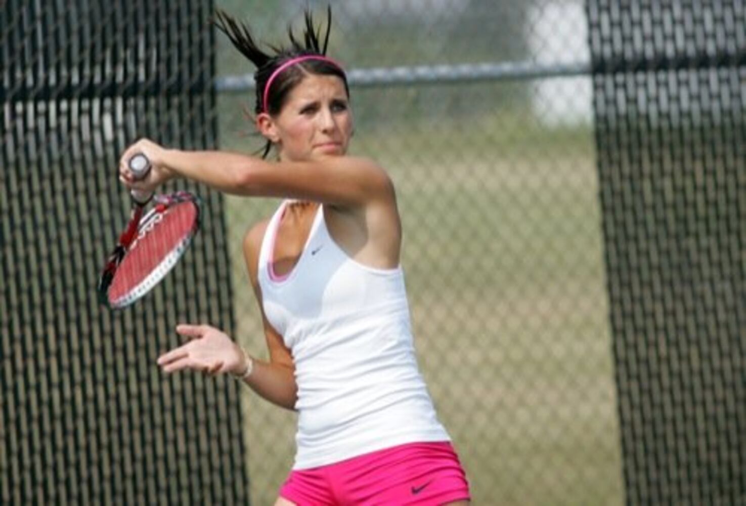 Lakota E. girls tennis practice