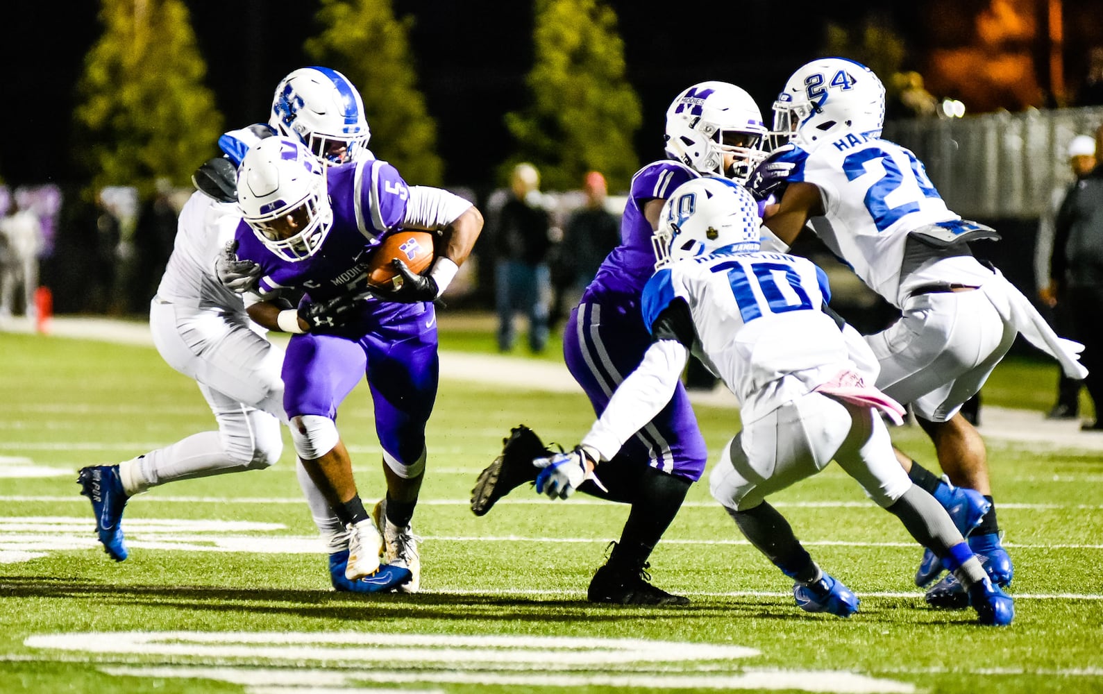 Hamilton Big Blue football beats Middletown Middies Friday, Oct. 19