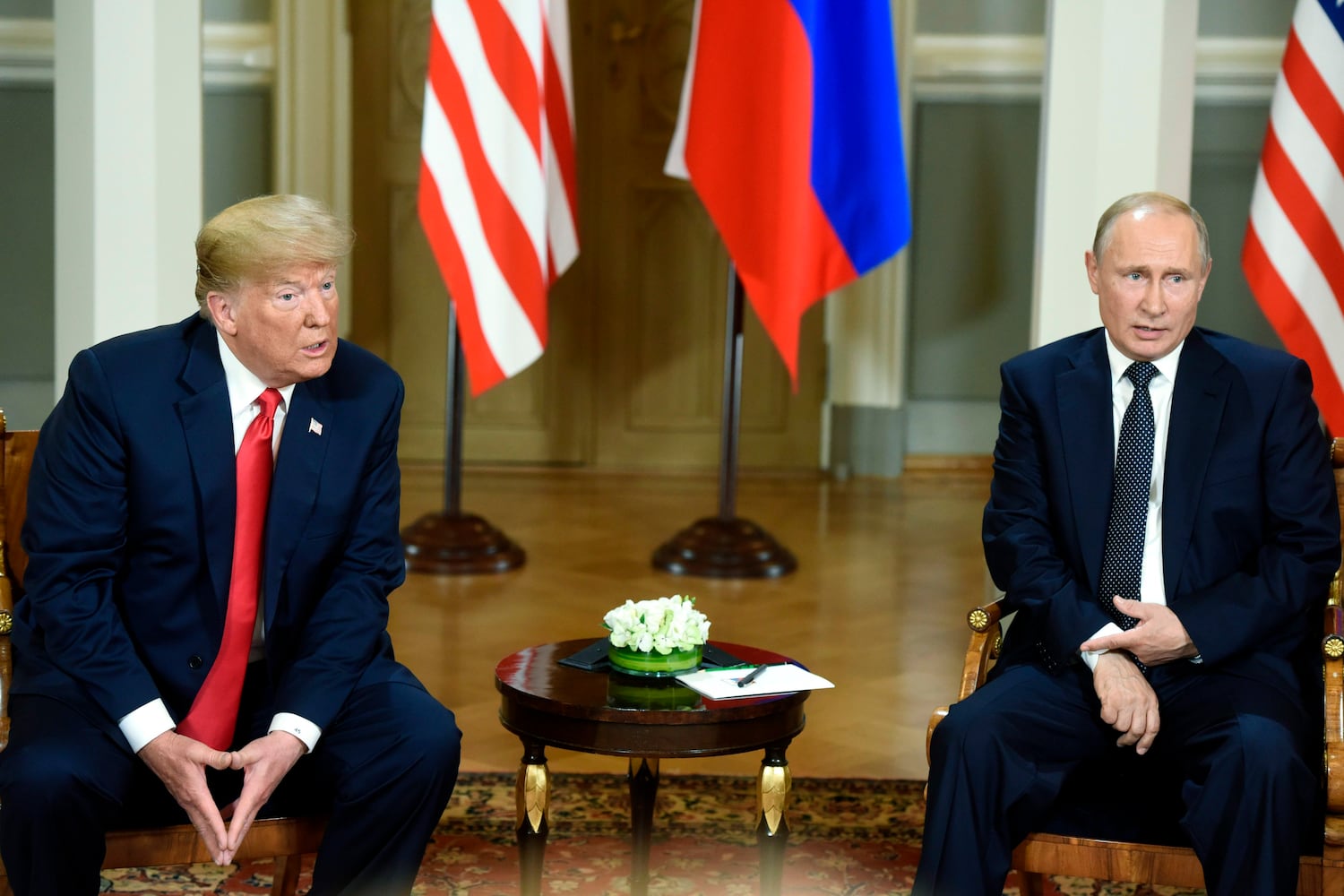 Photos: Trump, Putin meet at Helsinki summit