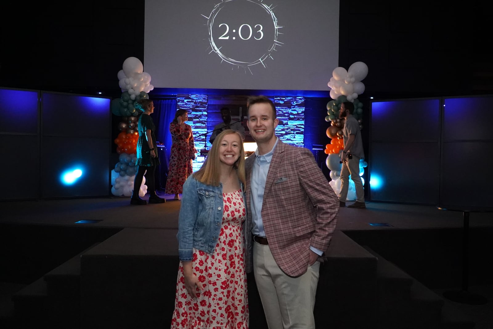 Luke Ferrell, a 2017 Middletown High School graduate, was ordained last Sunday during a ceremony at Berachah Church in Middletown. He's pictured with his wife, Brittany, who is pregnant with the couple's first child. SUBMITTED PHOTO