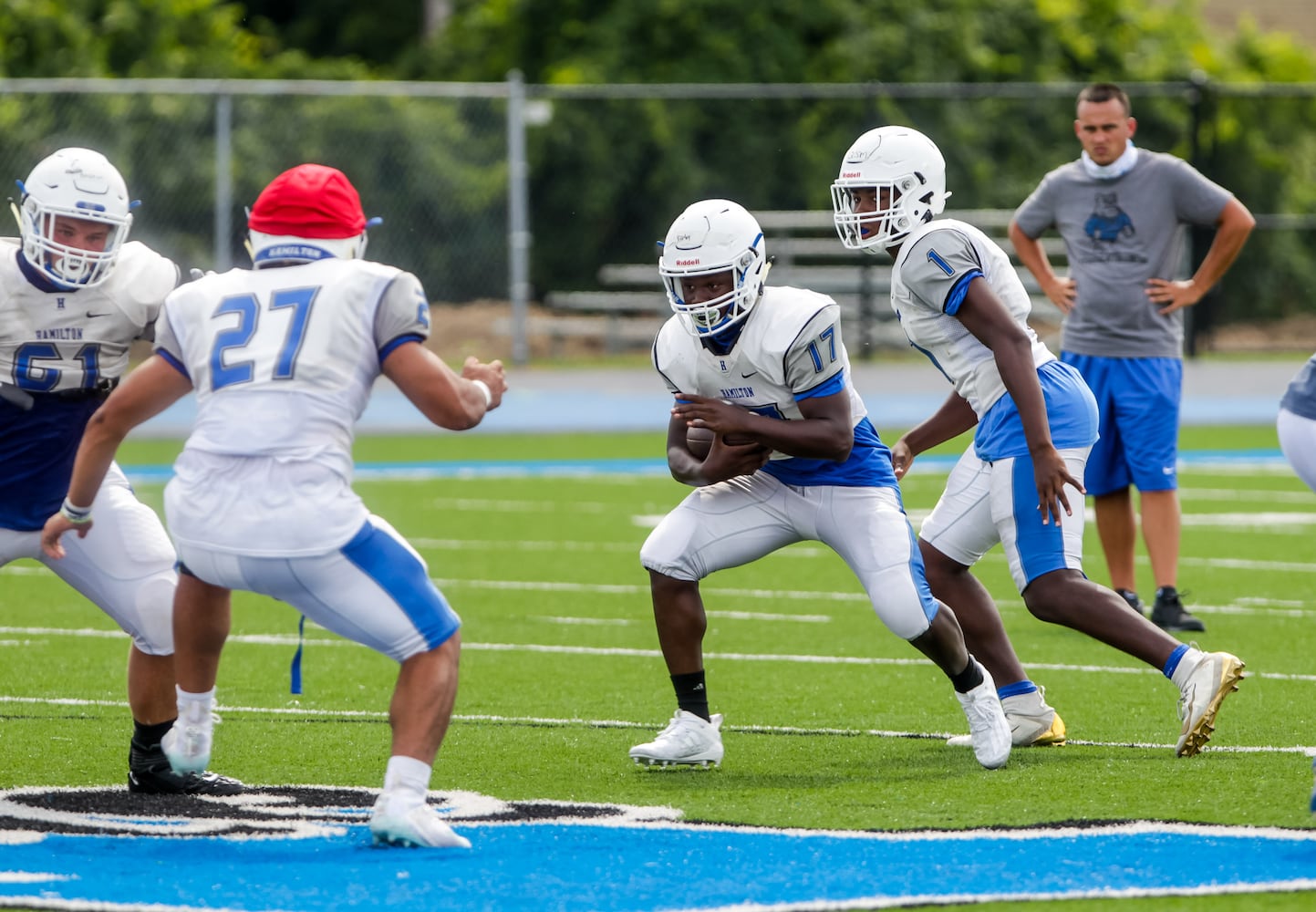 081220 Hamilton football practice