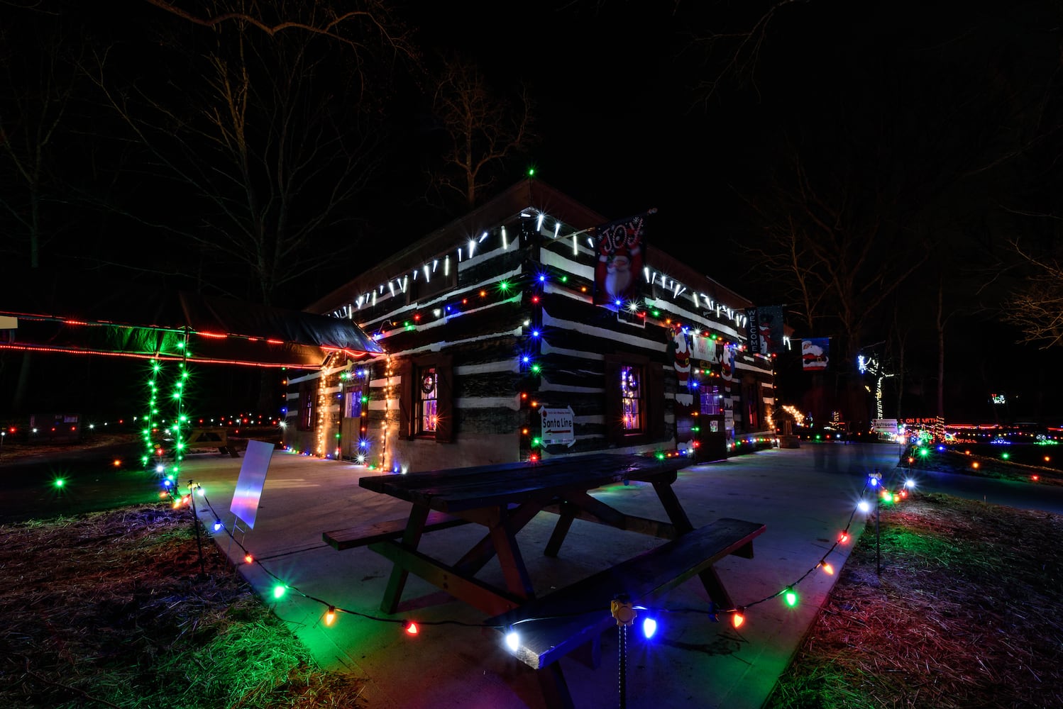 PHOTOS: Fort Saint Clair Whispering Christmas light display in Eaton