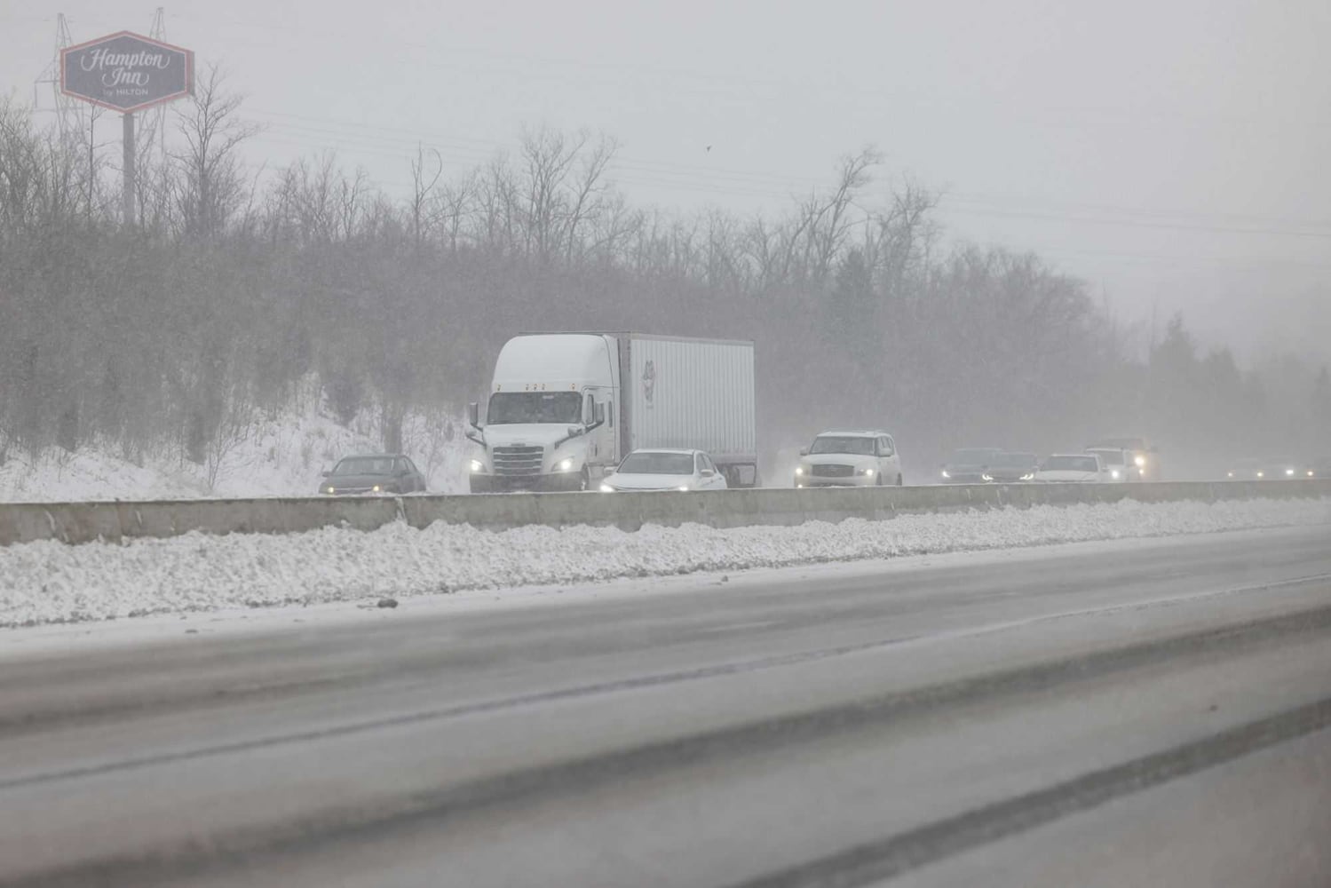 I75 snow butler county