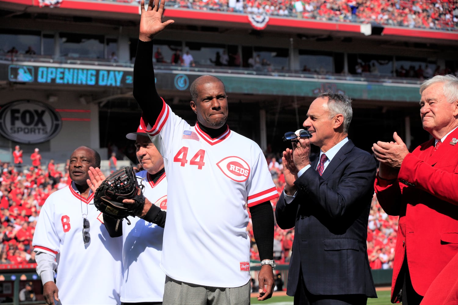 Cincinnati Reds Opening Day: Photos from pregame ceremonies