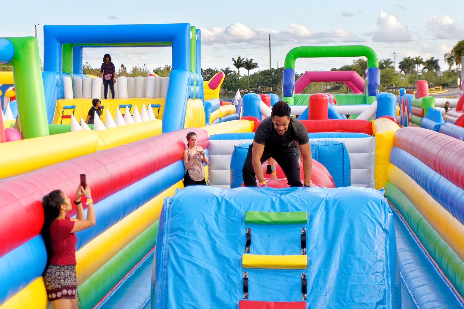 The world’s largest bounce house, The Big Bounce America, is in Ohio over the next couple of weeks. CONTRIBUTED PHOTO