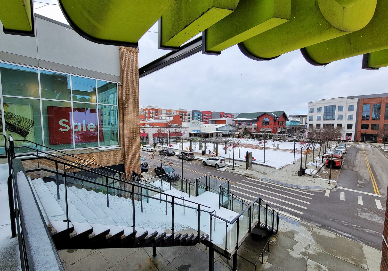 Liberty Center is a mixed-used business, retail and living complex in Liberty Township. NICK GRAHAM / STAFF