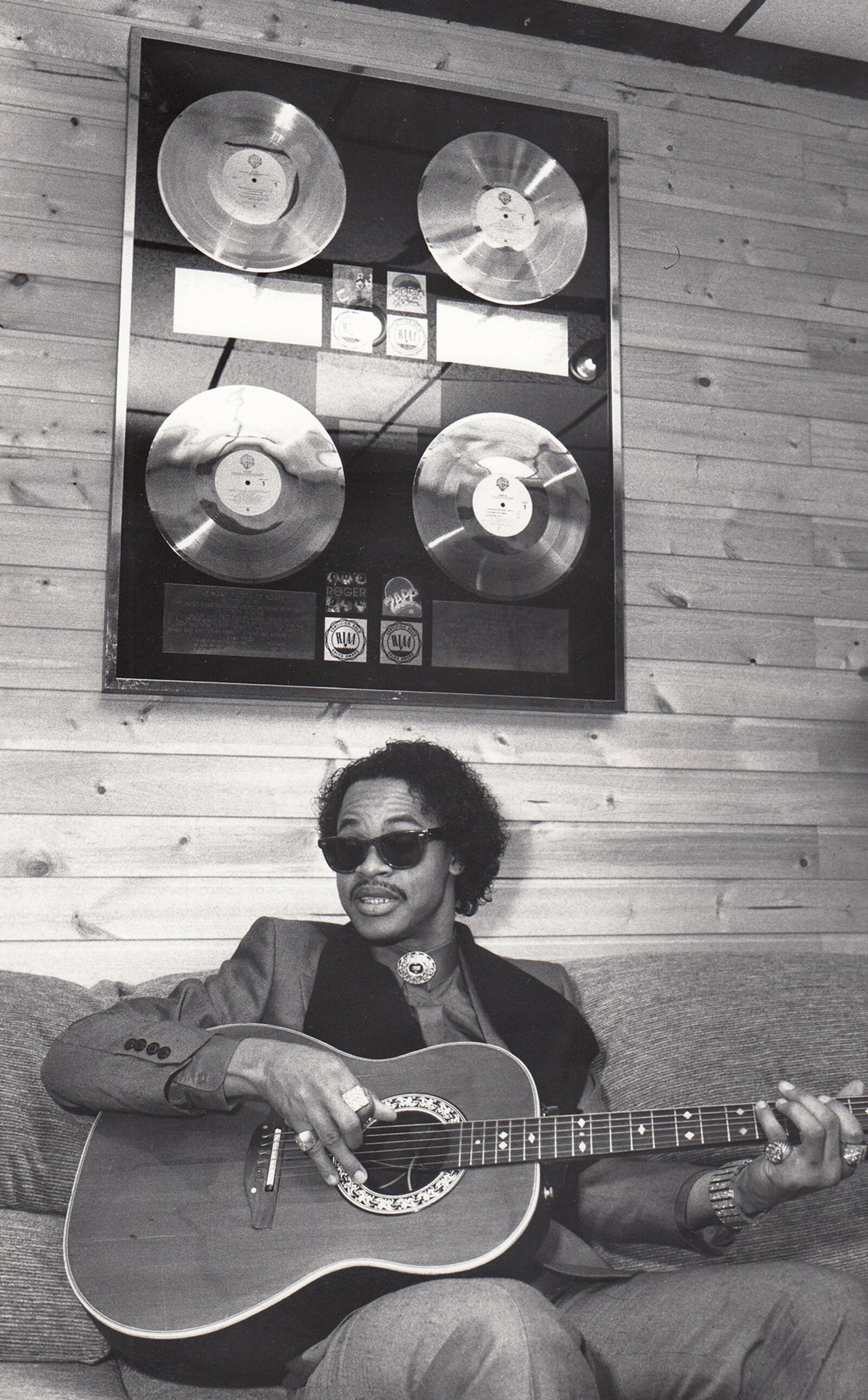 Roger Troutman was a multi-instrumentalist singer and arranger for Zapp and was known for his versatility using a vocoder “talk box” to create computerized vocals. DAYTON DAILY NEWS ARCHIVE / WRIGHT STATE UNIVERSITY SPECIAL COLLECTIONS