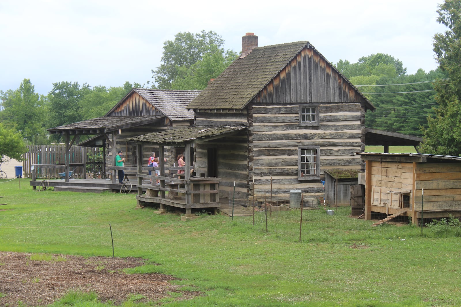 Robbins Crossing, a recreated pioneer village, is a stop on the Hocking Valley Scenic Railway.