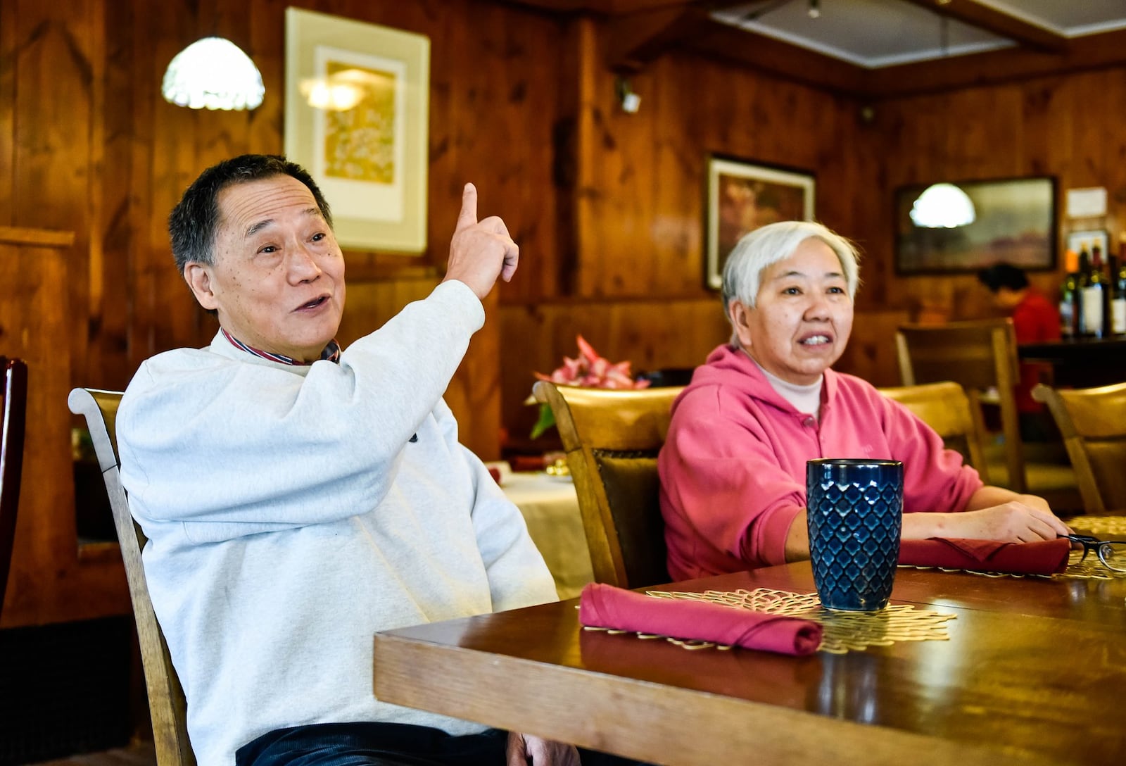 The Meadows restaurant has reopened under new ownership. Rick and Amy Woo bought the restaurant last year and have completed renovations and revamped the menu. NICK GRAHAM / STAFF