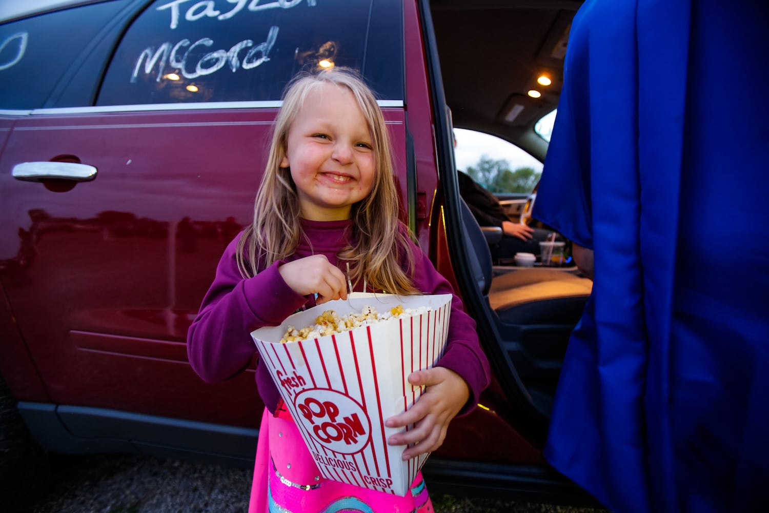 Hamilton High School seniors celebrate graduation at Holiday Auto Theatre drive-in