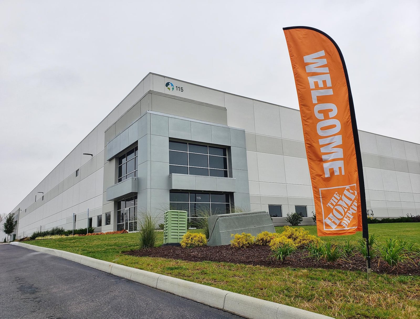 Home Depot has opened a new distribution facility for home deliveries at 115 Enterprise Dr. in Hamilton. NICK GRAHAM / STAFF