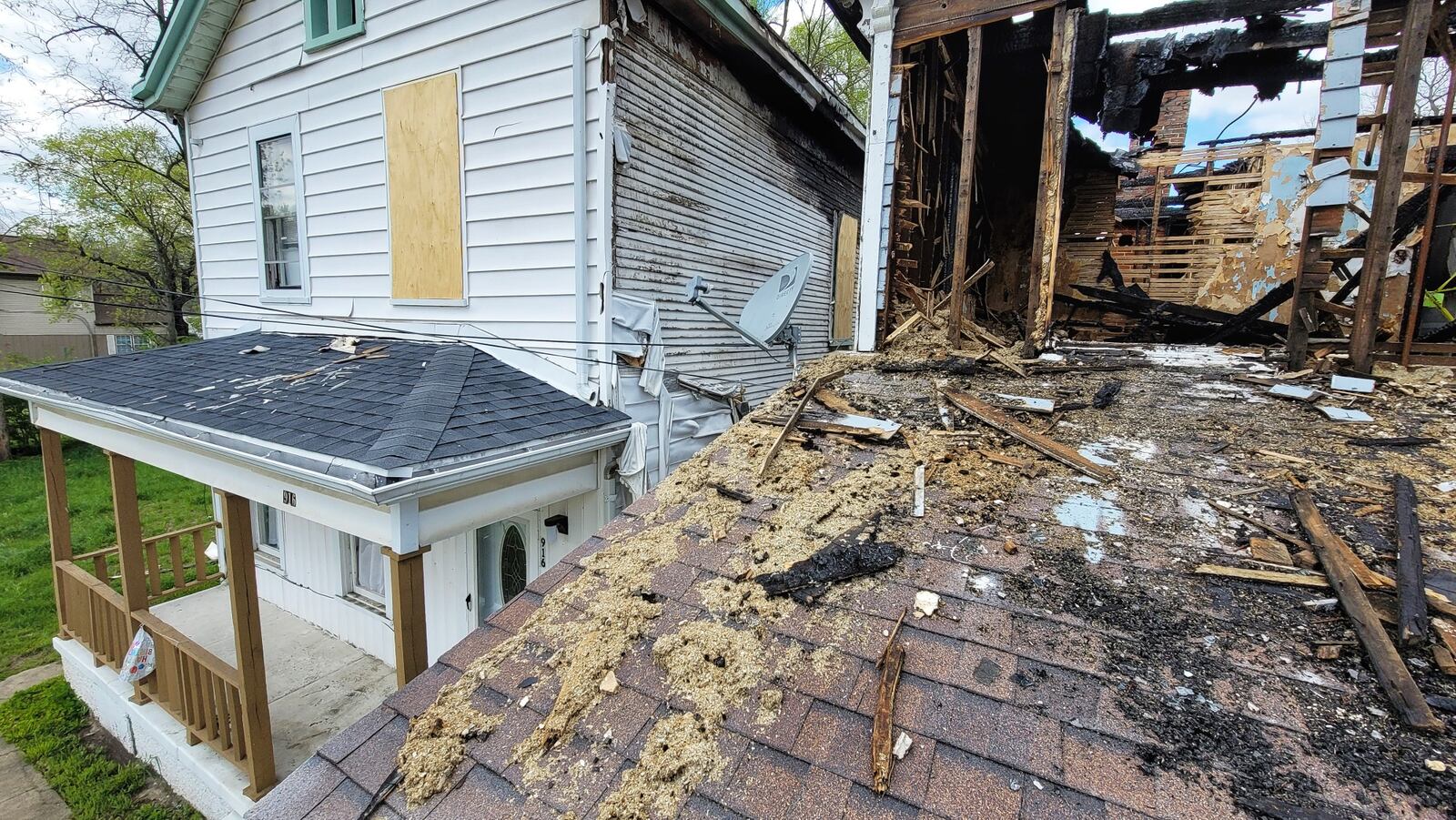 One block alone of Greenwood Avenue has been the site of several fires in recent years, and the dangers of fires in empty buildings prompted Hamilton City Council to require registration of houses that have been empty more than 120 days. NICK GRAHAM/STAFF