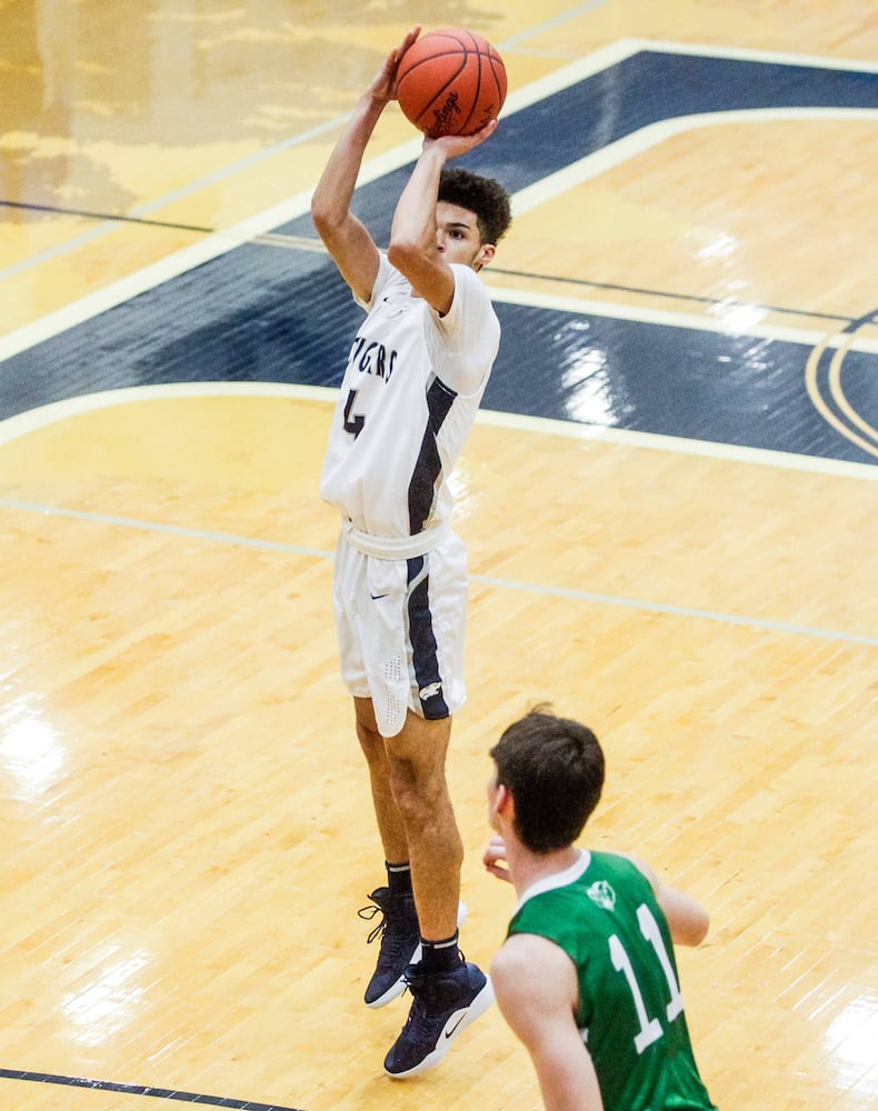 Edgewood vs Badin basketball