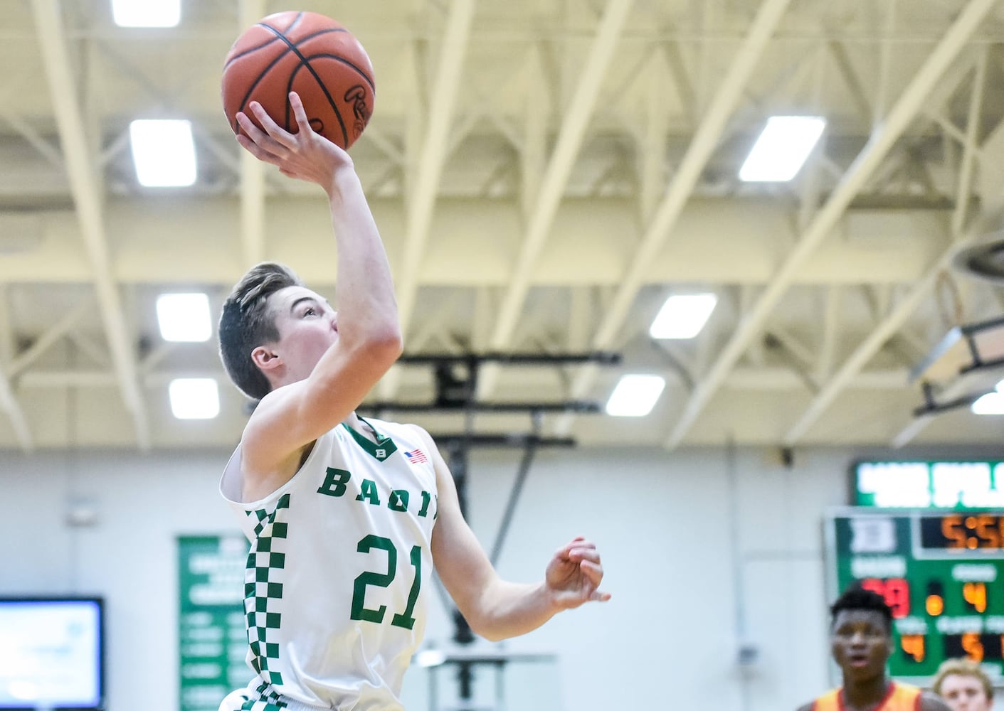 Badin vs Purcell Marian basketball