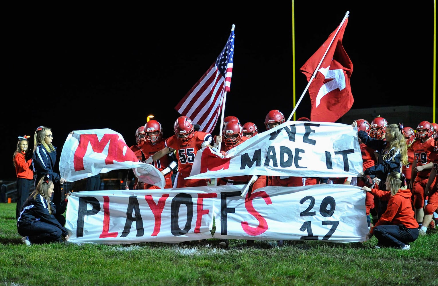 Madison vs Anna Playoff Football