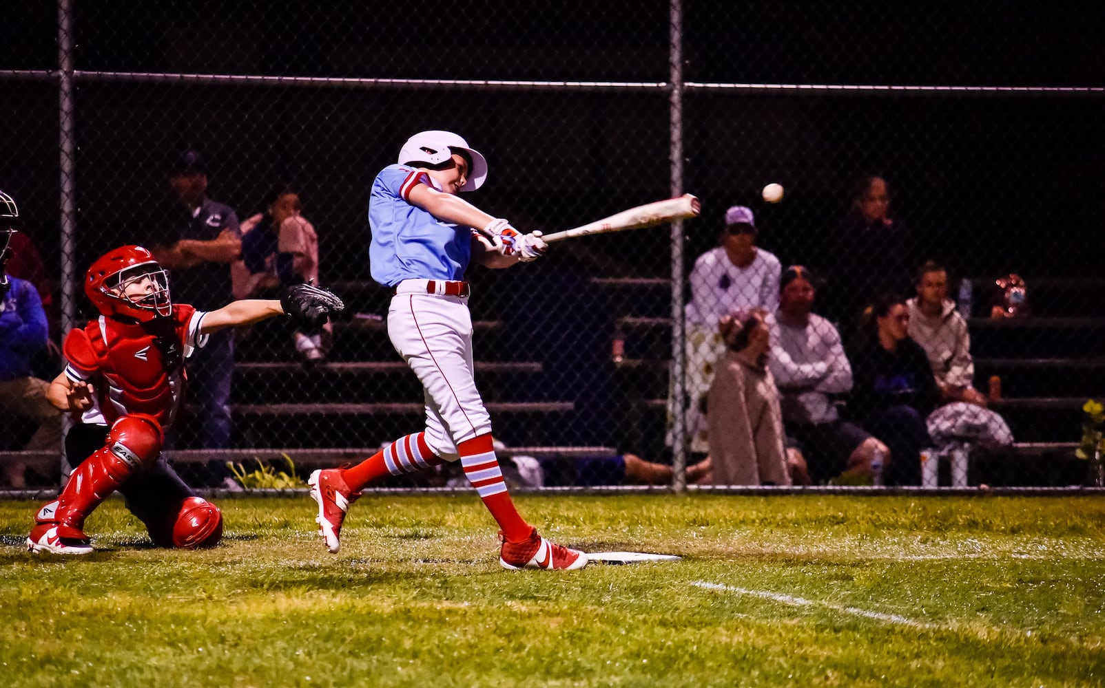 Youth baseball teams get back in action just after midnight