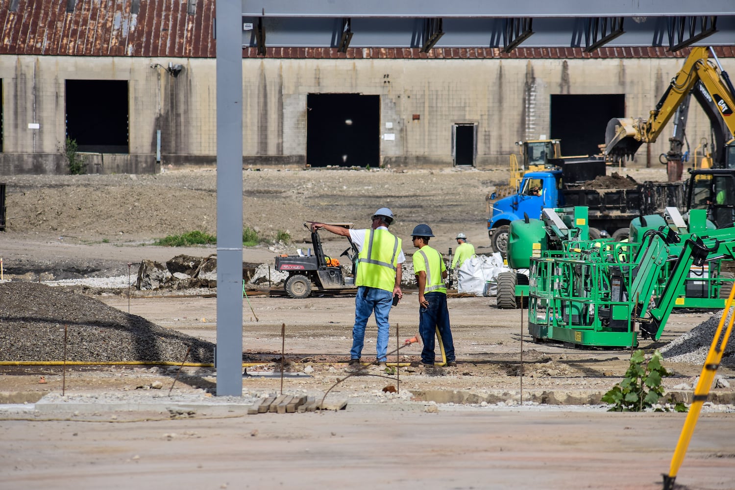 Tour of Spooky Nook Sports Champion Mill construction