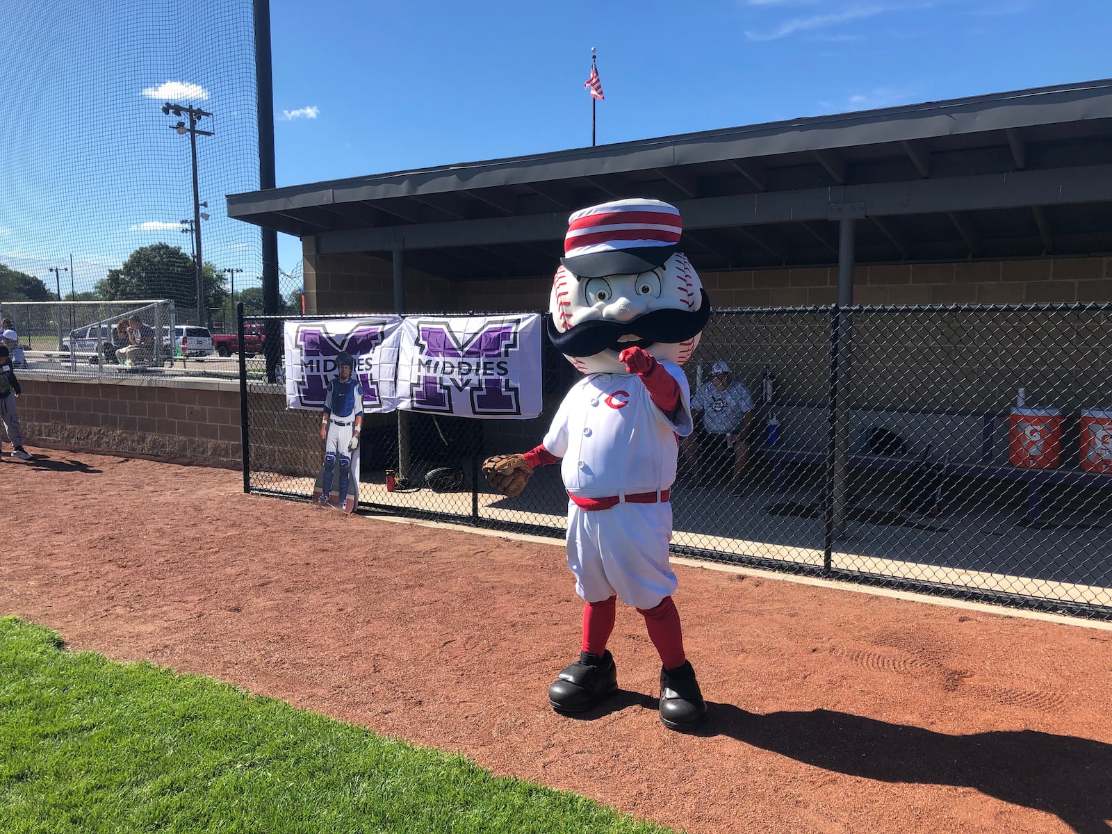 Hundreds of children attended the five Middie Way Baseball camps this year. The last camp was held Saturday at Lefferson Park. Middletown will start a Little League program in 2022. One of the Cincinnati Reds mascots made an appearance. RICK McCRABB/STAFF