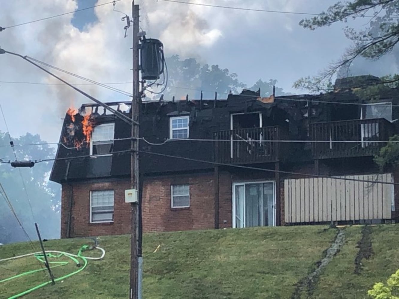 PHOTOS: Apartment fire in Middletown