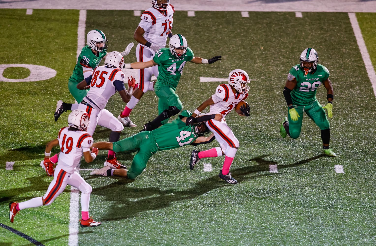 110124 Badin vs. Trotwood-Madison football