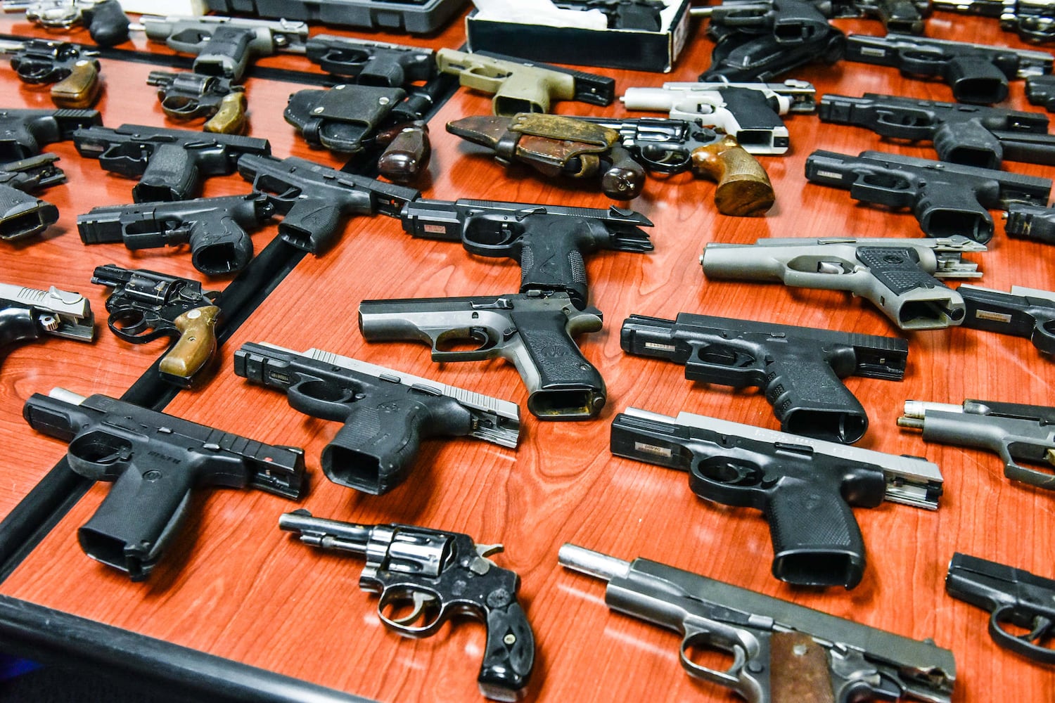 Over 100 Guns Seized in Butler County