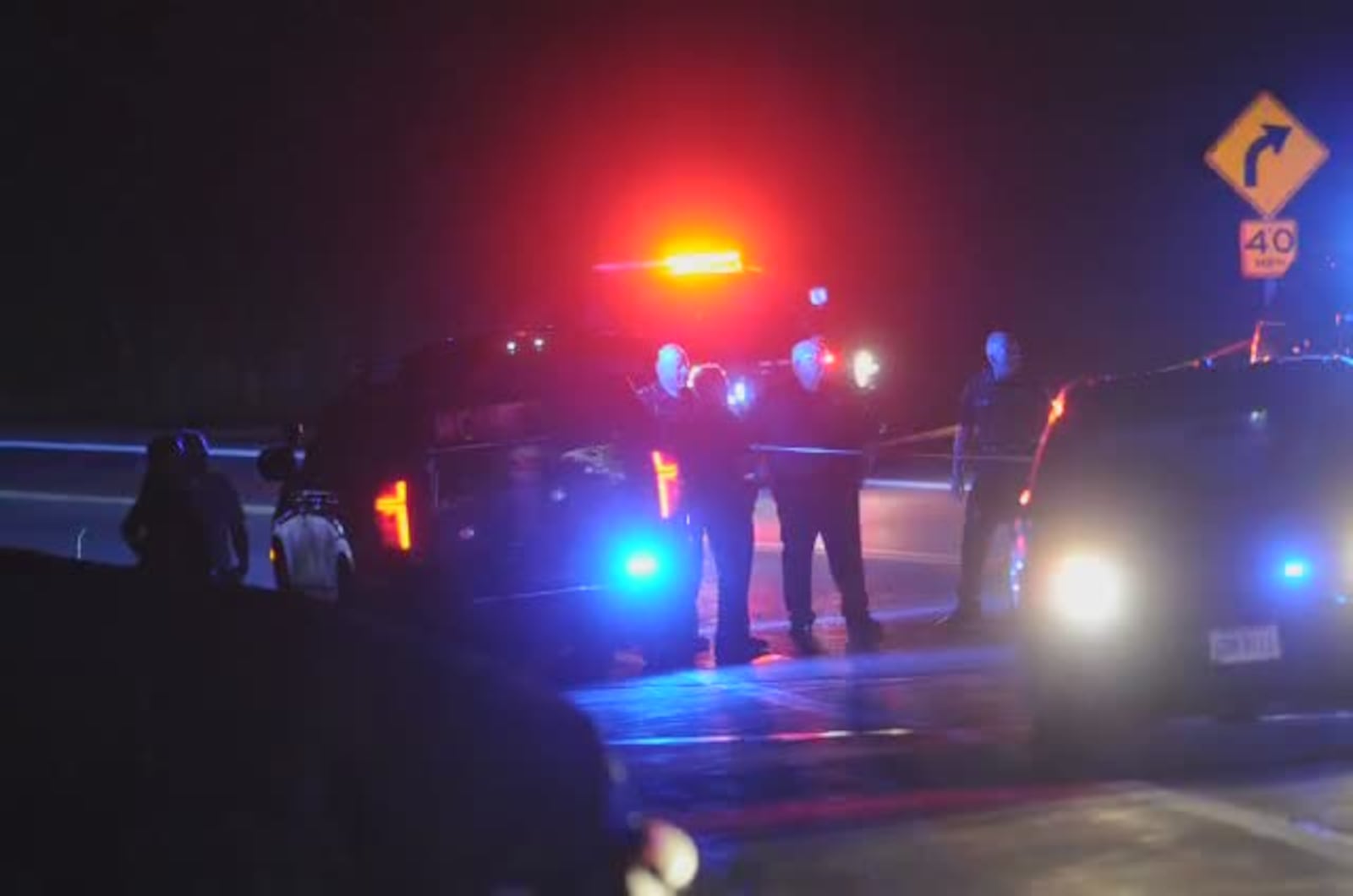 VIDEO: Large police presence on SR 48 in Clearcreek Twp. after officer-involved shooting