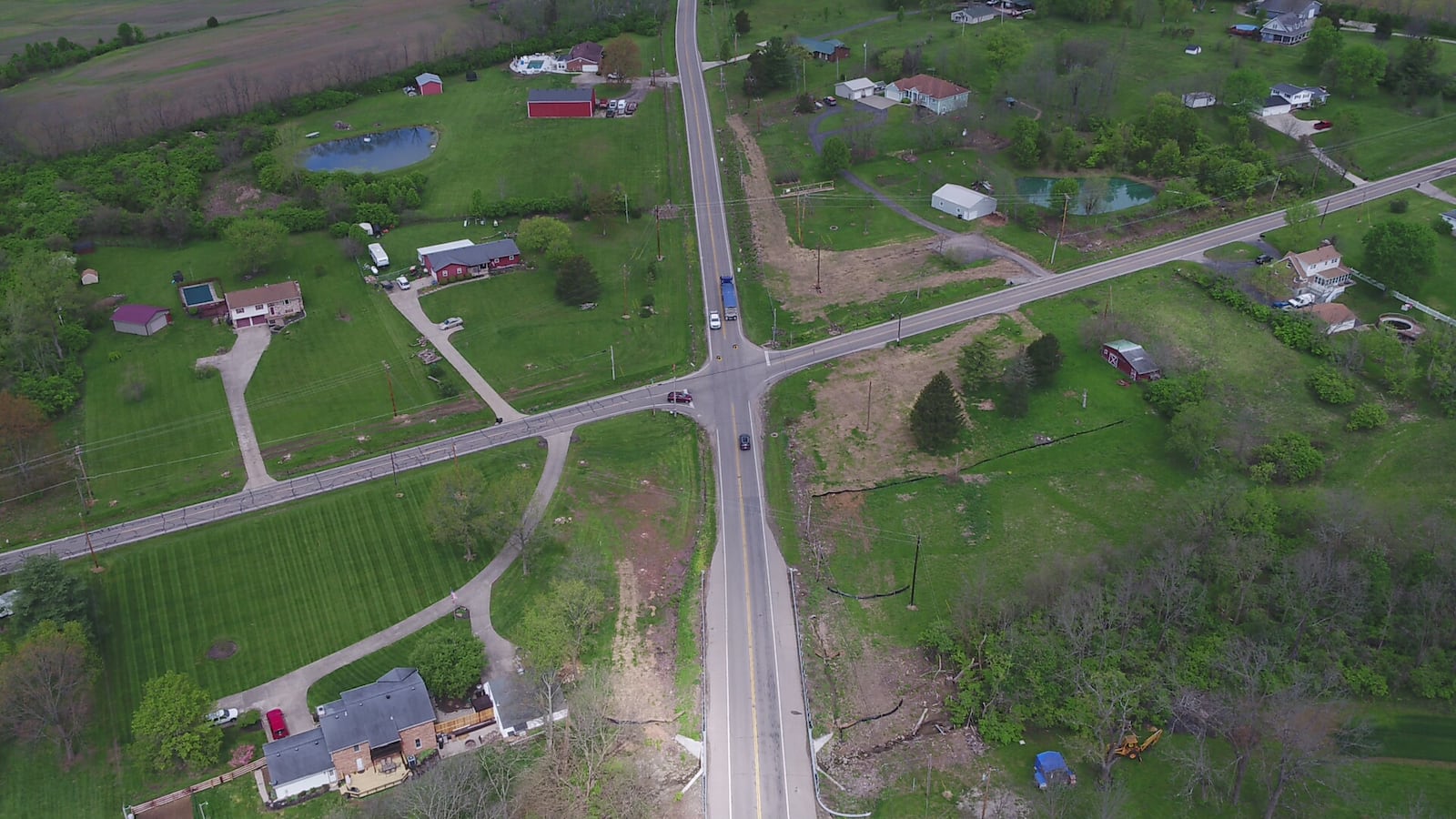 A portion of Jacksonburg Road will be closed beginning Aug. 20 for the construction of a round
(Provided Photo ODOT/Journal-News