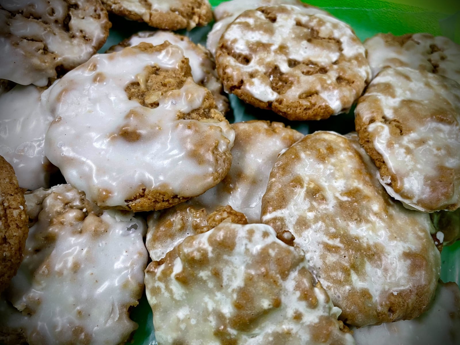 The Dayton Daily News Holiday Cookie Contest returned this year with area bakers submitting nearly 30 of their very best recipes. A panel of judges selected the top three cookies. Pictured are Iced Gingerbread Oatmeal Cookies. NATALIE JONES/STAFF