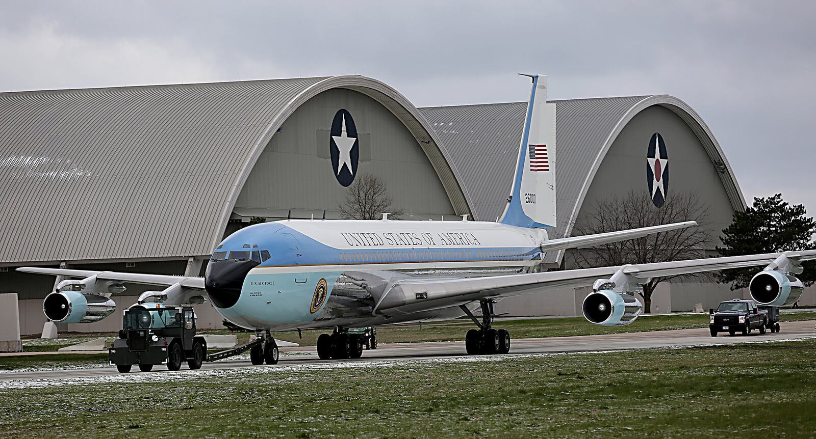 The Boeing 707 jetliner (SAM 26000) was moved into the newest hangar at the National Museum of the U.S. Air Force last April. CONTRIBUTED PHOTO BY E.L. HUBBARD