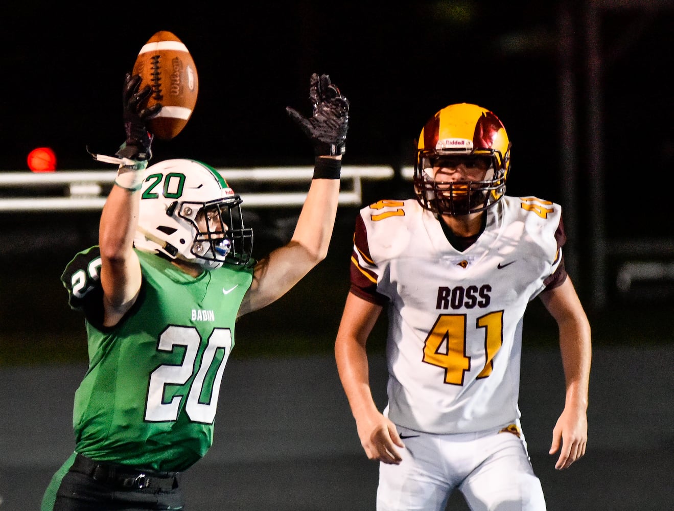 Ross beats Badin 20-19 in season opener football