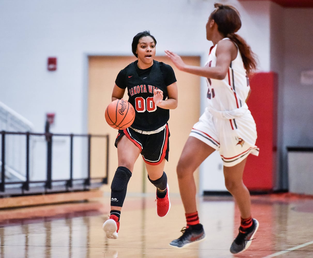 Lakota West girls basketball beats Princeton to give coach Fishman 400th win