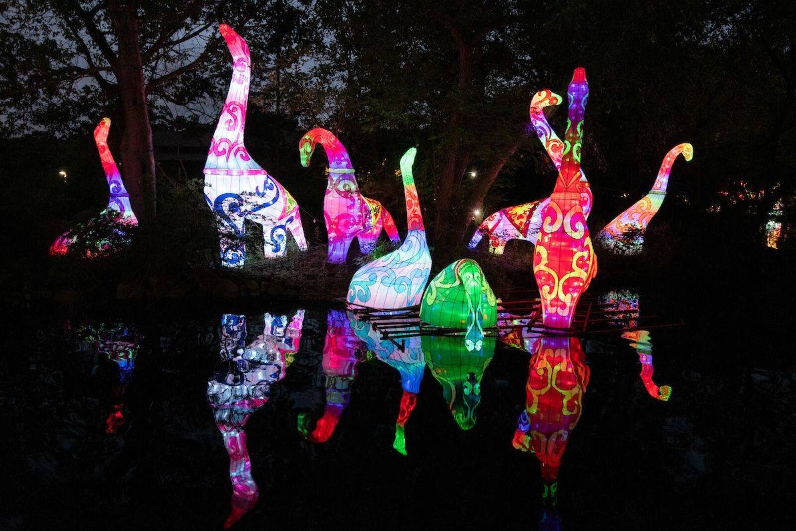 The Cleveland Metropark Zoo is presenting its annual Asian Lantern Festival until Sunday, Sept. 20.