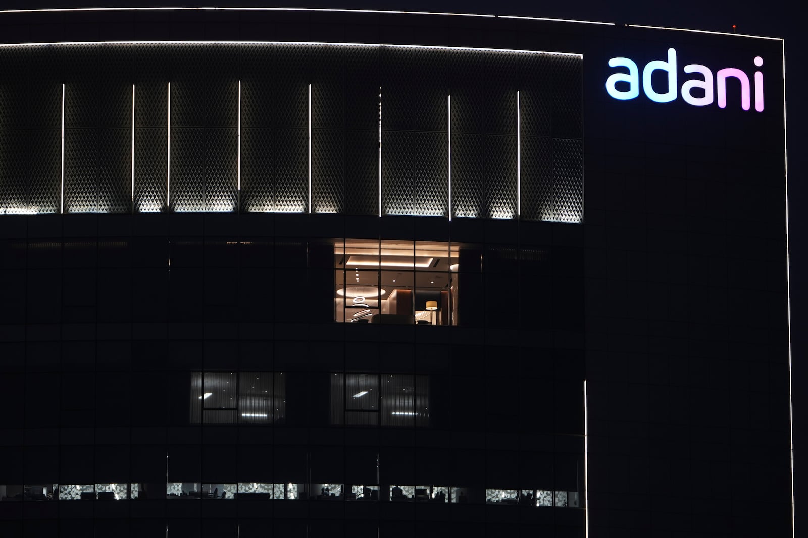 Adani Corporate House is seen in Ahmedabad, India, Friday, Nov. 22, 2024. (AP Photo/Ajit Solanki)