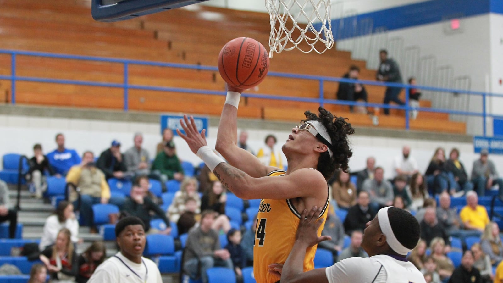 RJ Greer Alter-Thurgood Marshall boys basketball district semifinal in Xenia Feb. 26, 2025.