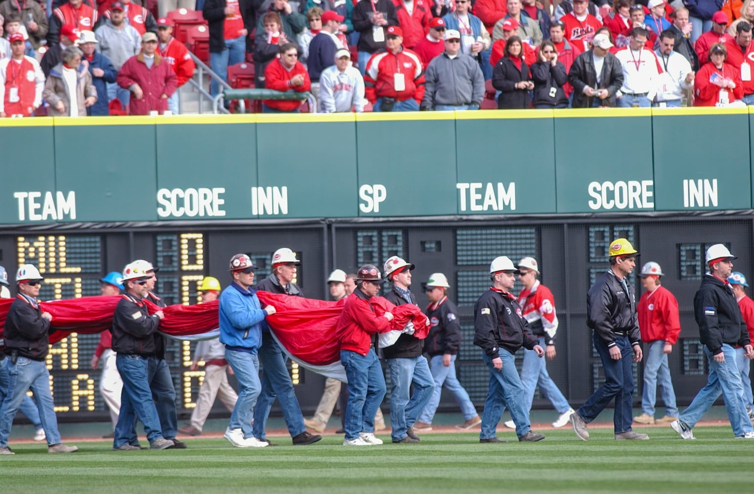 Cincinnati Reds Opening Day 2003