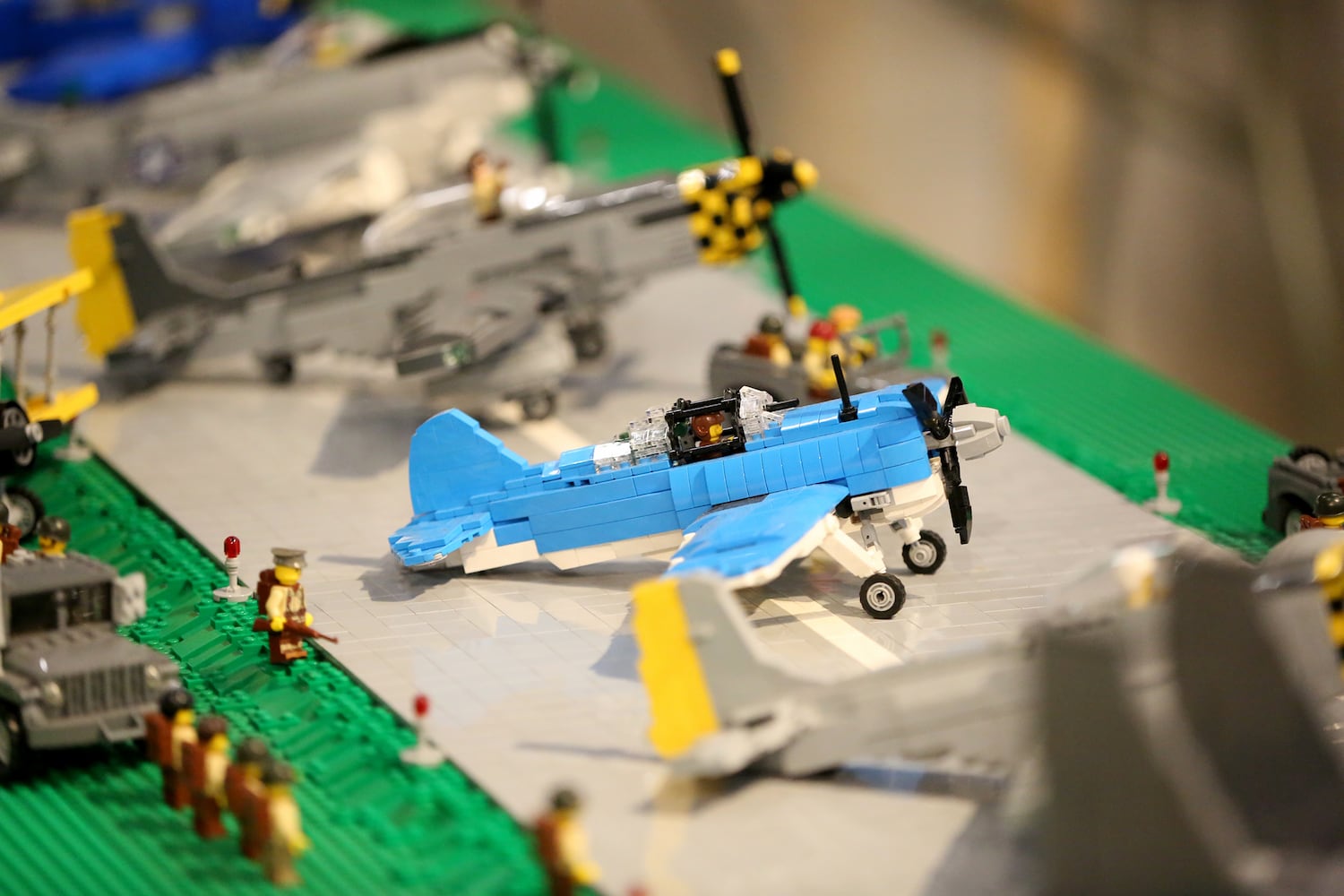 PHOTOS: A million LEGO bricks honor veterans in display at the Air Force Museum