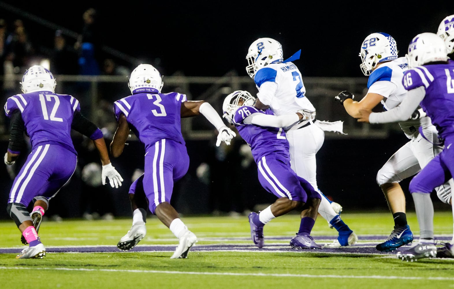 Hamilton Big Blue football beats Middletown Middies Friday, Oct. 19