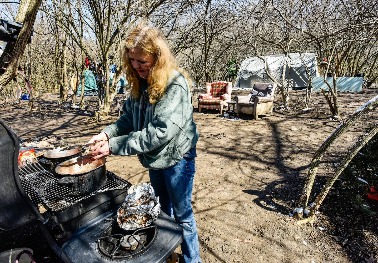 Here’s what life is like inside ‘The Hill,’ Hamilton’s homeless tent city