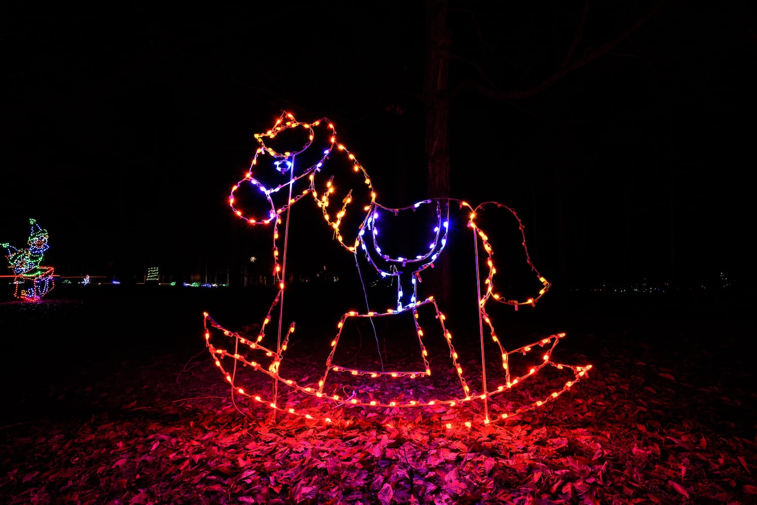 PHOTOS: Fort Saint Clair Whispering Christmas light display in Eaton