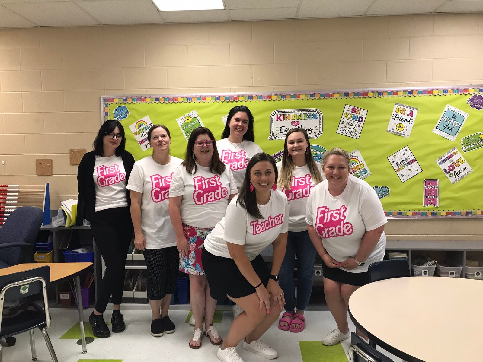 The Fairfield City School District started the new 2023-2024 school year with a staggered start as half the district started on Aug. 10 and the other half on Aug. 11. The entire 9,900-student body were in the school buildings on Aug. 14. Pictured are first grade teachers at East Elementary. PROVIDED