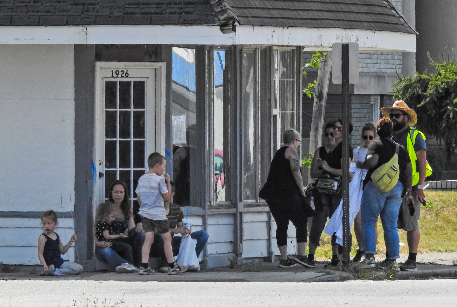 Scenes filmed in downtown Middletown for Hillbilly Elegy movie