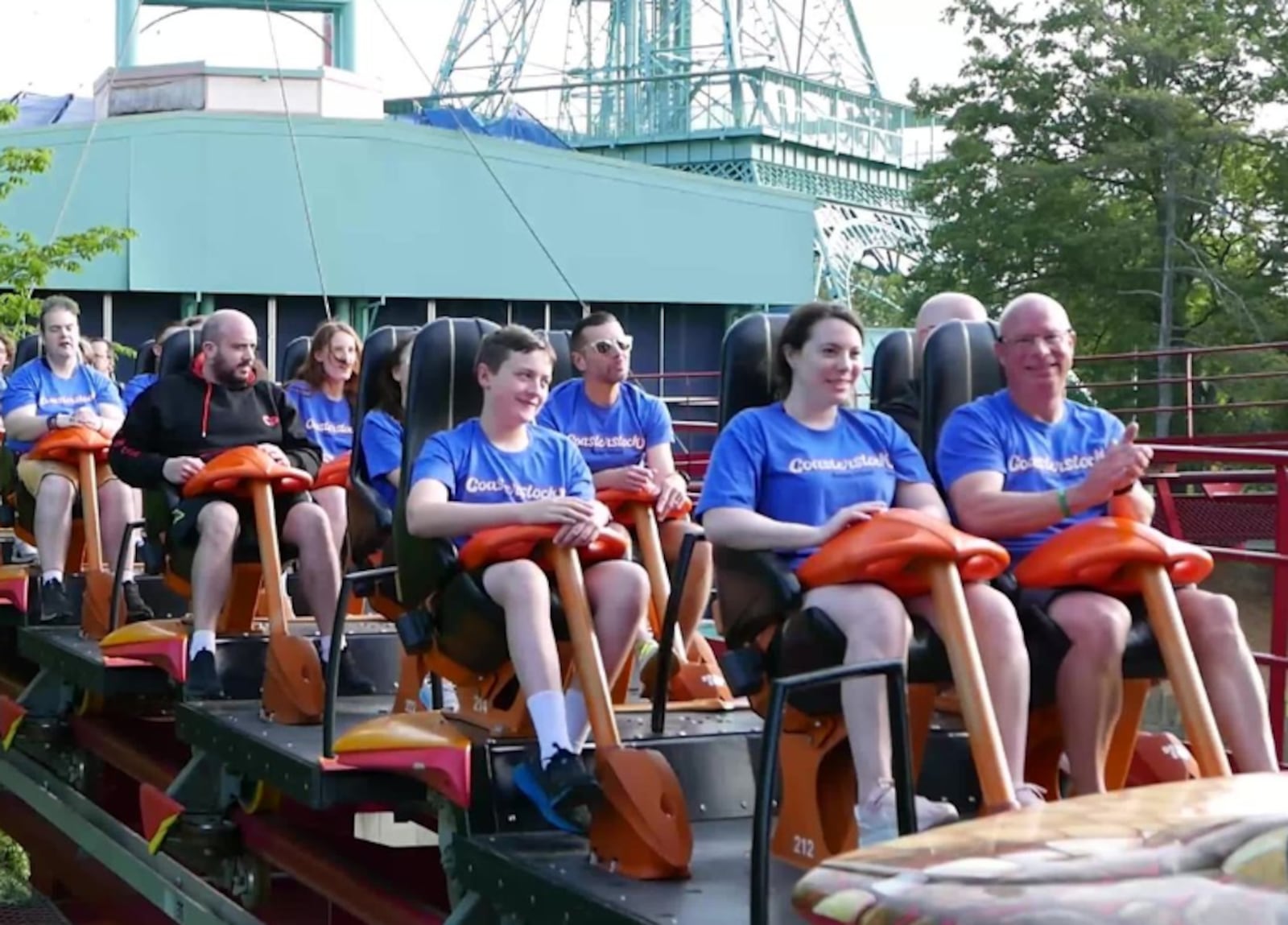 Coasterstock at Kings Island hosted hundreds of roller coaster fans. CONTRIBUTED/KI