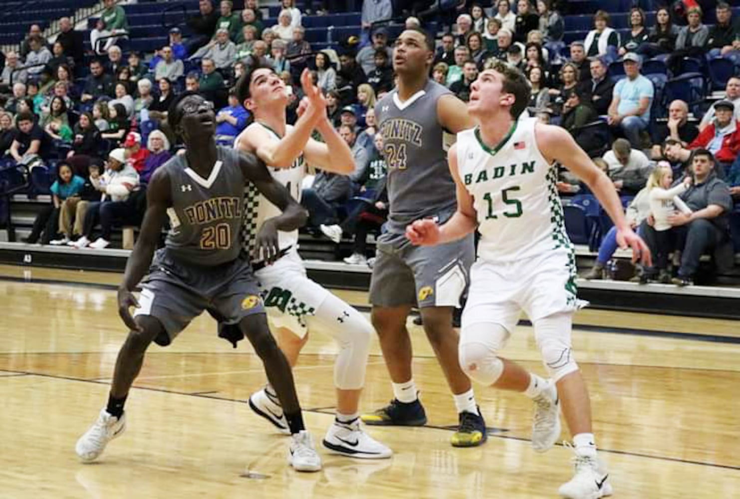 PHOTOS: Badin Vs. Ponitz High School Basketball