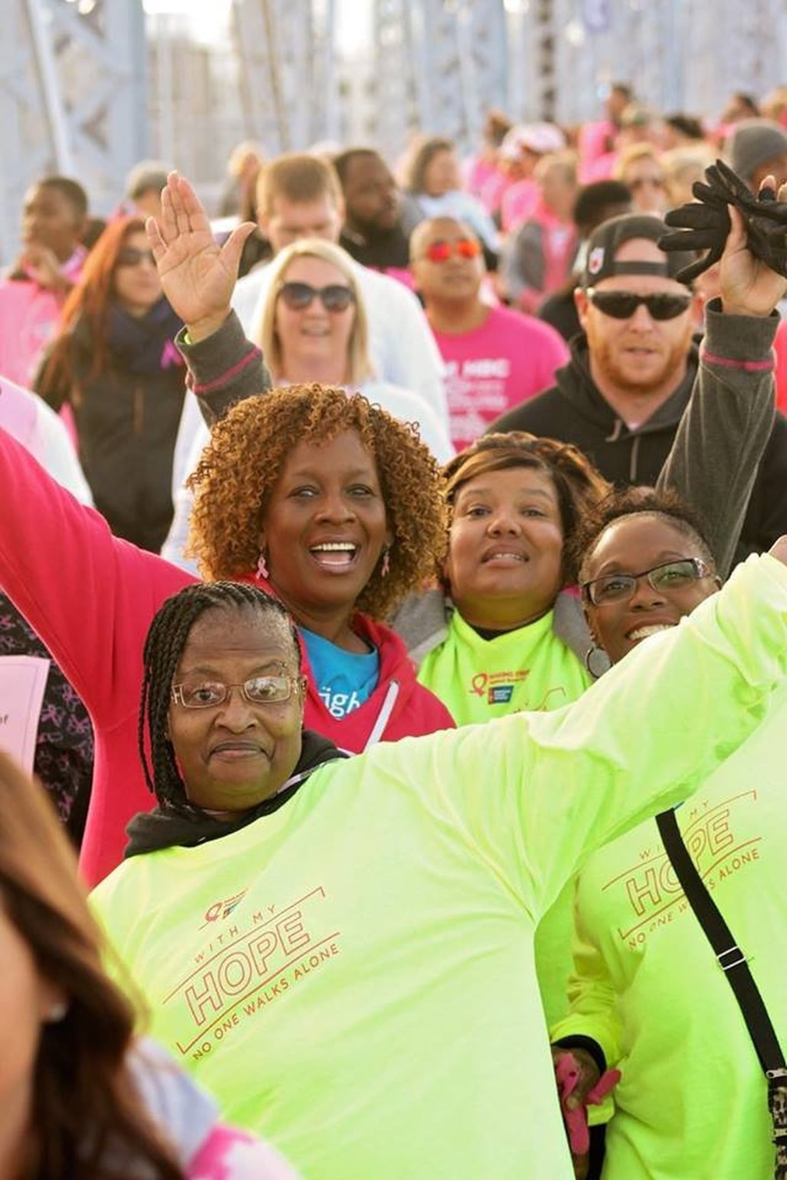 More than 20,000 people participated in the Cincinnati Strides event last year, raising close to $500,000. This year’s event is slated for today, Oct. 28. CONTRIBUTED